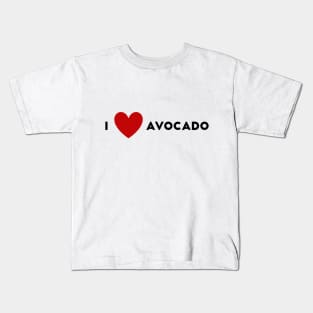 I Heart Avocado Kids T-Shirt